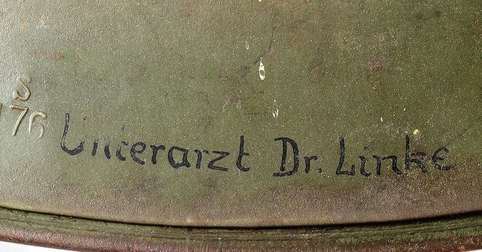 Unterartz Dr. Linke. Lege som tjenestegjorde i Wehrmacht.
